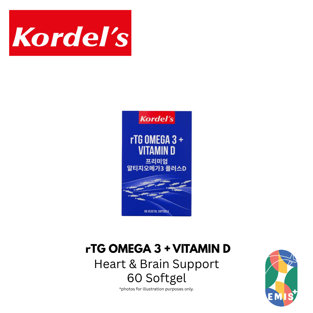 KORDEL'S rTG OMEGA 3 + VITAMIN D — product image 2, EMIS+ Singapore medical supplies