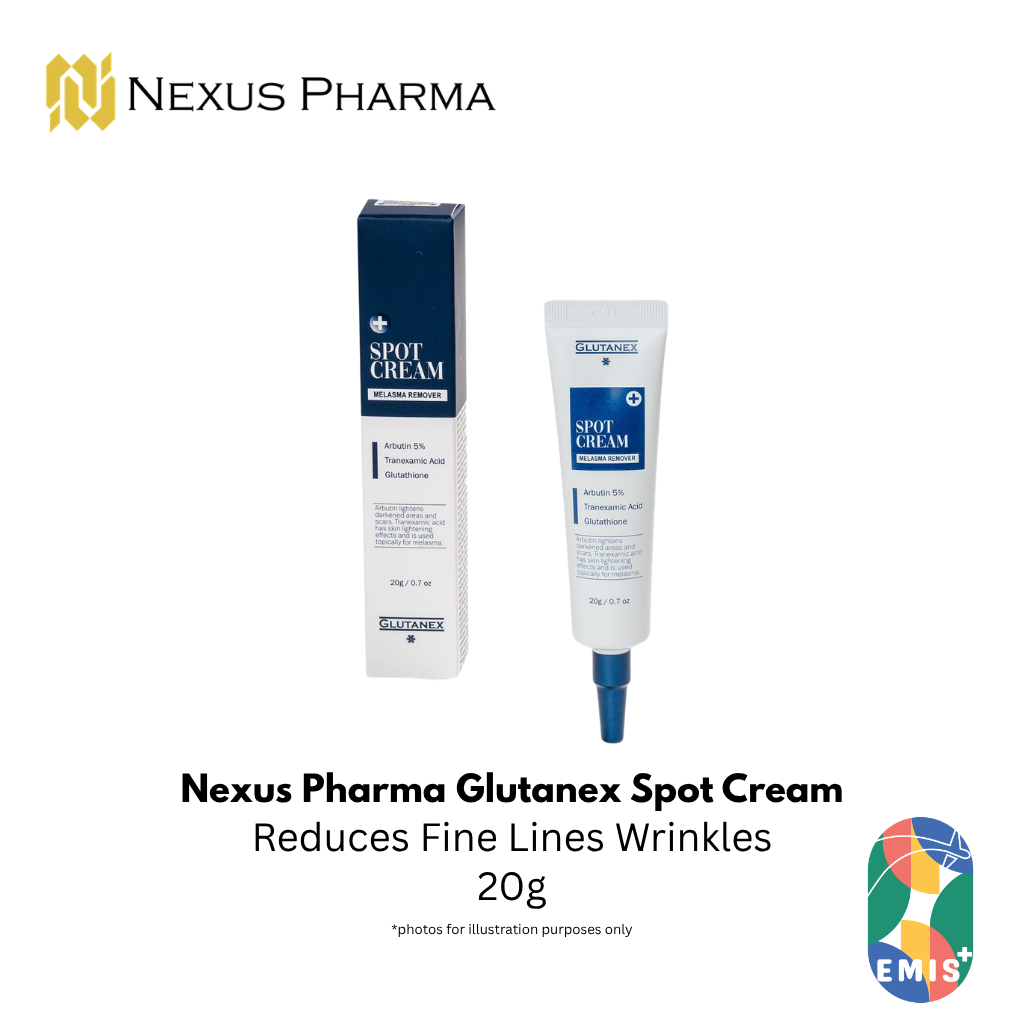 Nexus Pharma Glutanex Spot Cream: Advanced Whitening & Anti-Wrinkle Solution — buy online at EMIS+ medical supplies Singapore