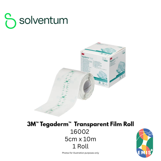 3M Tegaderm 16002 Transparent Film Roll 5cm x 10m - view 1