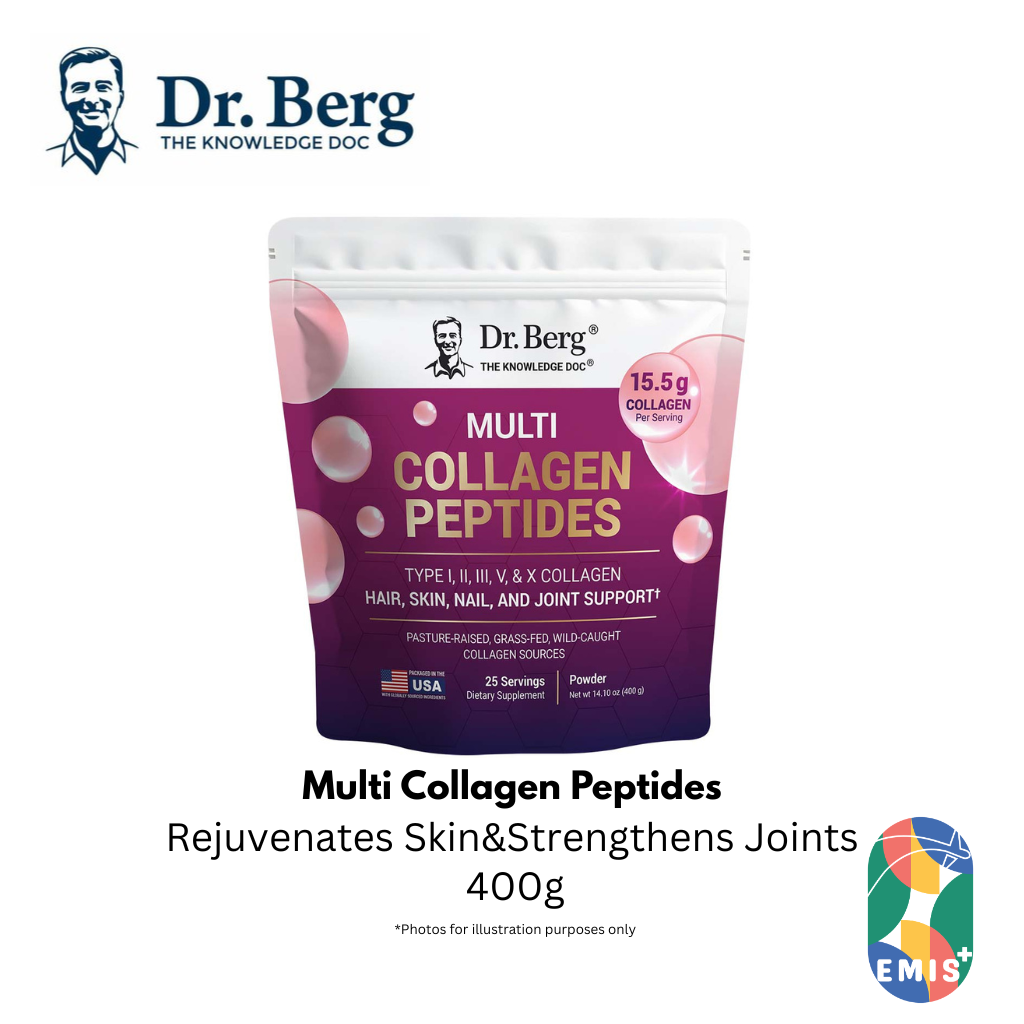 Multi Collagen Peptides – 15.5 g per serving - Grassfed, Pasture Raised Wild Caught Sources - 25 servings