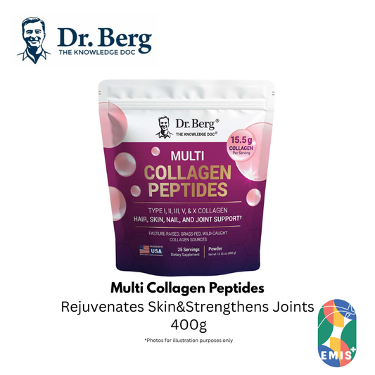 Multi Collagen Peptides – 15.5 g per serving - Grassfed, Pasture Raised Wild Caught Sources - 25 servings