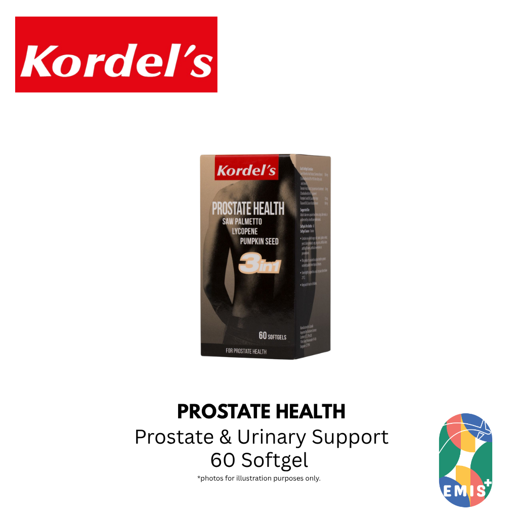 KORDEL’S PROSTATE HEALTH – product detail view 3 | EMIS+ Singapore medical supplies