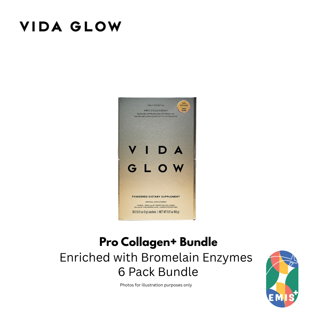 Vida Glow Pro Collagen Plus Bundle with Free SGD9 Voucher Pack — product image 4, EMIS+ Singapore medical supplies
