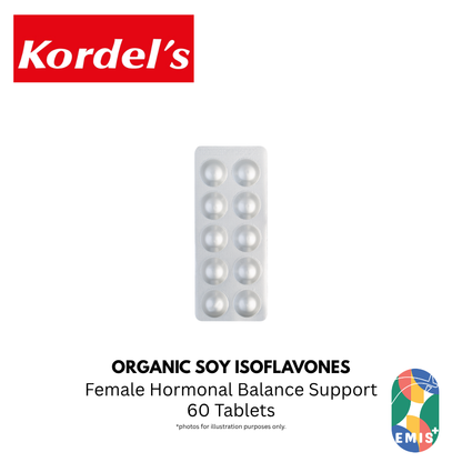 KORDEL’S ORGANIC SOY ISOFLAVONES – product detail view 3 | EMIS+ Singapore medical supplies