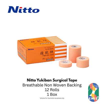 Nitto Yukiban Surgical Tape (Gentle, breathable & pain-free removal) — product image 3, EMIS+ Singapore medical supplies