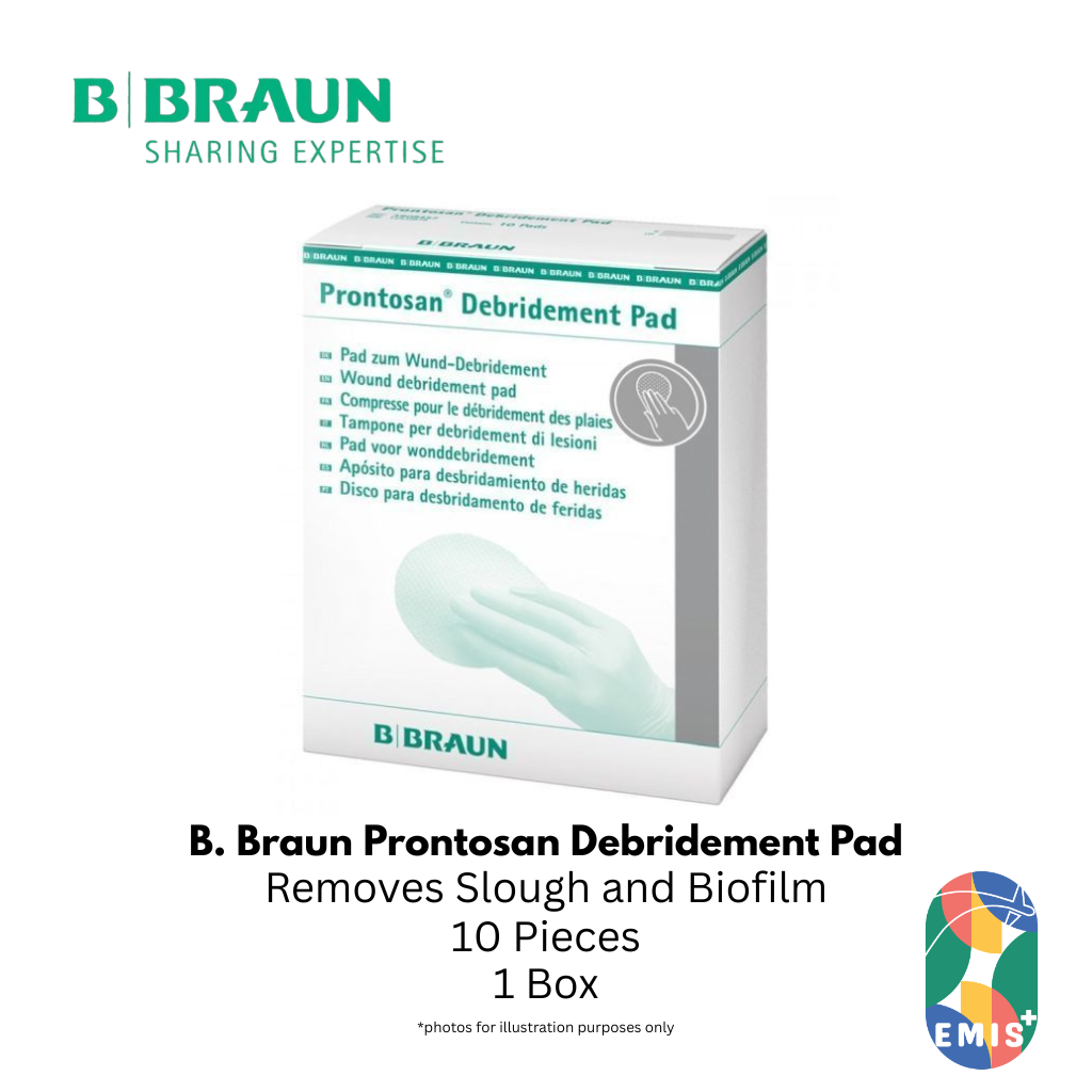 B. Braun Prontosan® Debridement Pad: Advanced Wound Care for Chronic Wounds - view 1