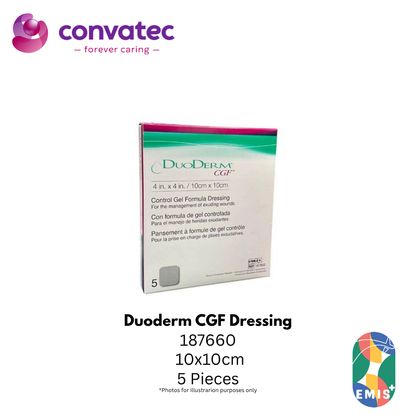 Convatec Duoderm CGF Dressing 10x10cm product image 3 – EMIS+ Singapore
