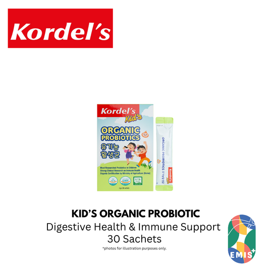KORDEL’S KID’S ORGANIC PROBIOTIC – Vitamins & Supplements available at EMIS+ Singapore