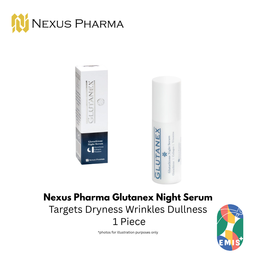 Nexus Pharma Glutanex Night Serum: Overnight Skin Rejuvenation — buy online at EMIS+ medical supplies Singapore