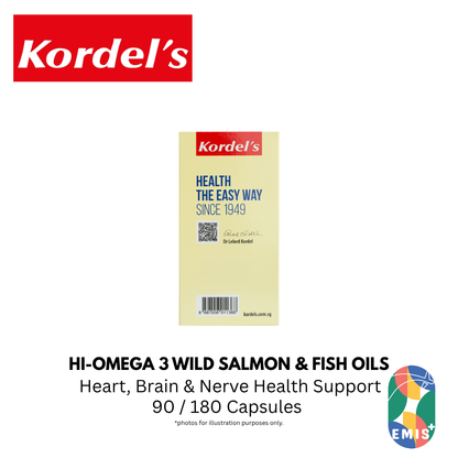 KORDEL’S HI-OMEGA 3 WILD SALMON AND FISH OILS 1000 mg – product image 4 | EMIS+ Singapore