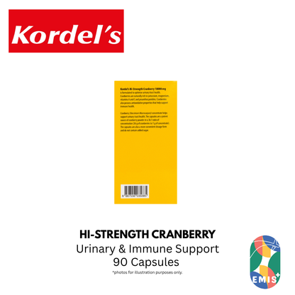 KORDEL’S HI-STRENGTH CRANBERRY 18000 mg – product image 5 | EMIS+ Singapore