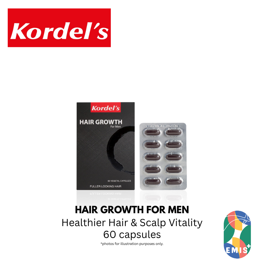 KORDEL’S HAIR GROWTH FOR MEN | EMIS+ Singapore medical supplies