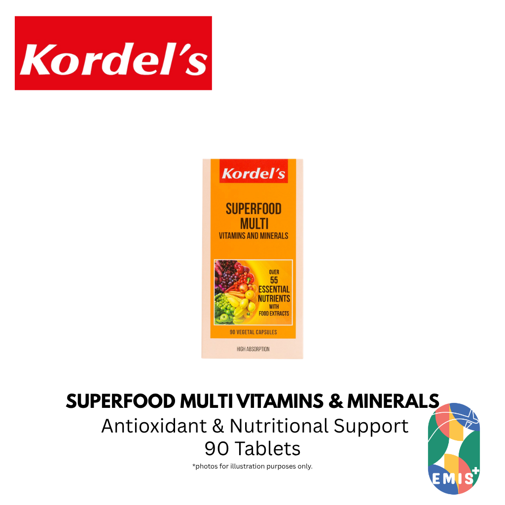 KORDEL'S SUPERFOOD MULTI VITAMINS AND MINERALS — product image 5, EMIS+ Singapore medical supplies
