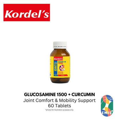 KORDEL’S GLUCOSAMINE 1500 + CURCUMIN – product image 2 | EMIS+ Singapore