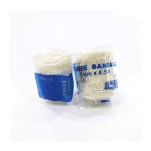 [Bundle of 12] ASSURE Crepe Bandage 5cm X 4.5m