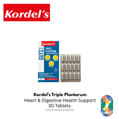 KORDEL'S TRIPLE PLANTARUM 1.2 BILLION GUARANTEED — Vitamins & Supplements available at EMIS+ Singapore (emis.asia)
