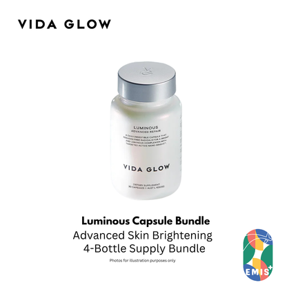 Vida Glow Luminous Capsules 30 Capsules Four Bottle Bundle with Free SGD9 Voucher Pack - image 3