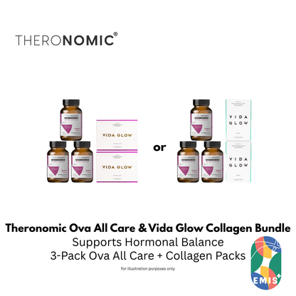 Bundle Sales Theronomic Ova All Care 3 Packs with VG Collagen Liquid or Powder | EMIS+ Singapore medical supplies