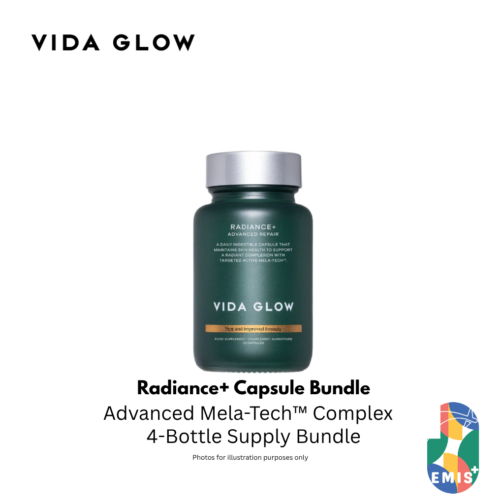 Vida Glow Radiance Plus 30 Capsules Four Bottle Bundle with Free SGD9 Voucher Pack - image 2