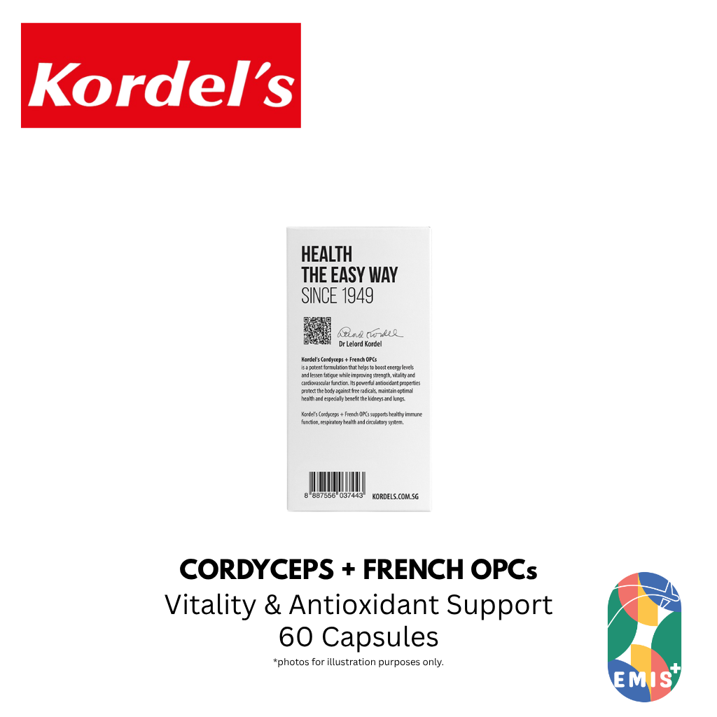 KORDEL’S CORDYCEPS + FRENCH OPCs – product image 5 | EMIS+ Singapore