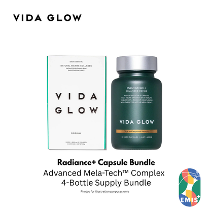 Vida Glow Radiance Plus 30 Capsules Four Bottle Bundle with Free SGD9 Voucher Pack - image 3
