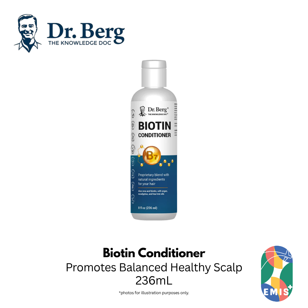 Dr. Berg Biotin Shampoo - Revitalizing & Nourishing for Healthy Hair — buy online at EMIS+ Singapore