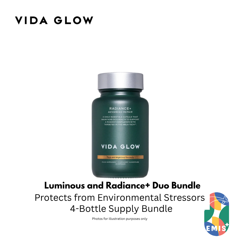 Vida Glow Luminous and Radiance Plus Bundle Two Bottles Each with Free SGD9 Voucher Pack — product image 2, EMIS+ Singapore medical supplies