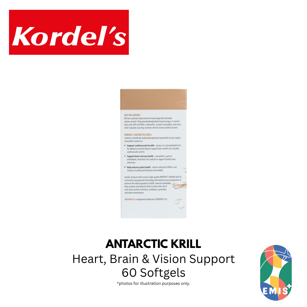 KORDEL’S ANTARCTIC KRILL 60’s – product image 6 | EMIS+ Singapore