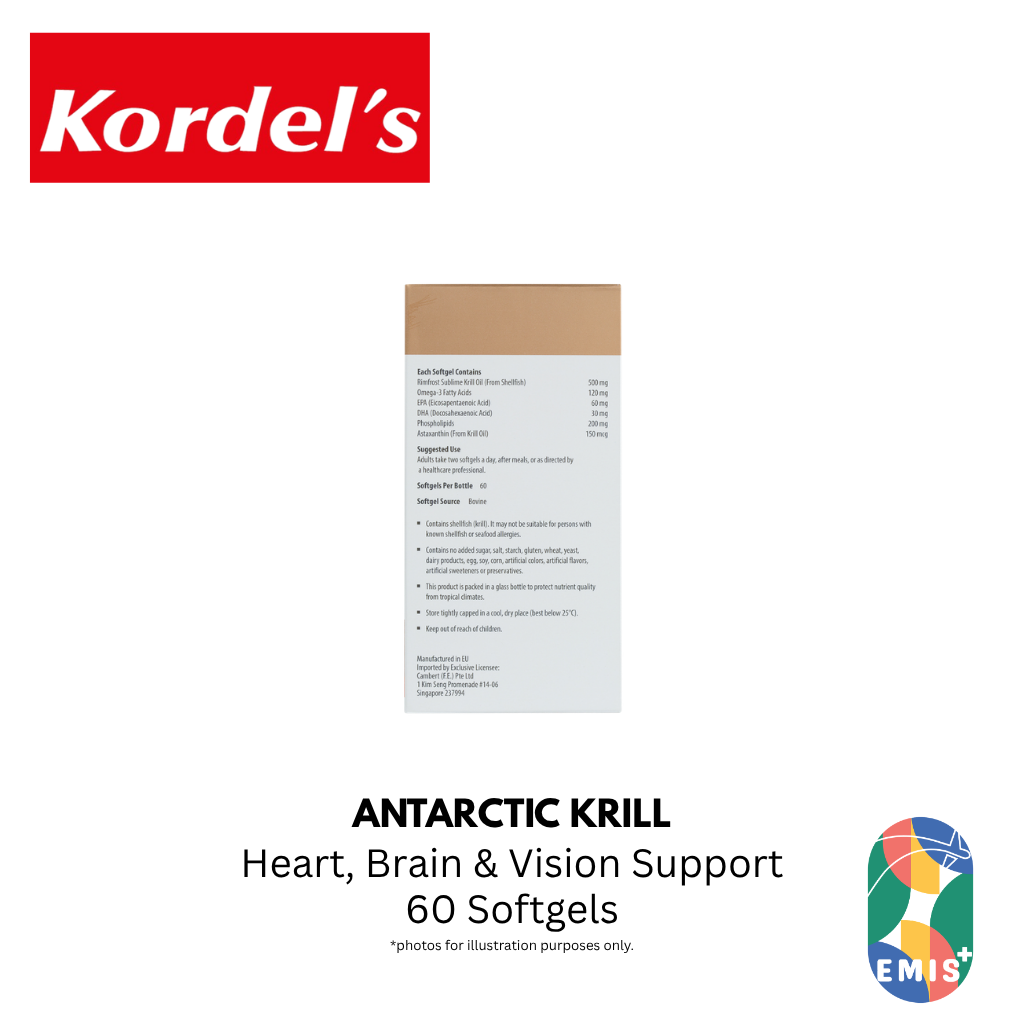 KORDEL’S ANTARCTIC KRILL 60’s – product image 5 | EMIS+ Singapore
