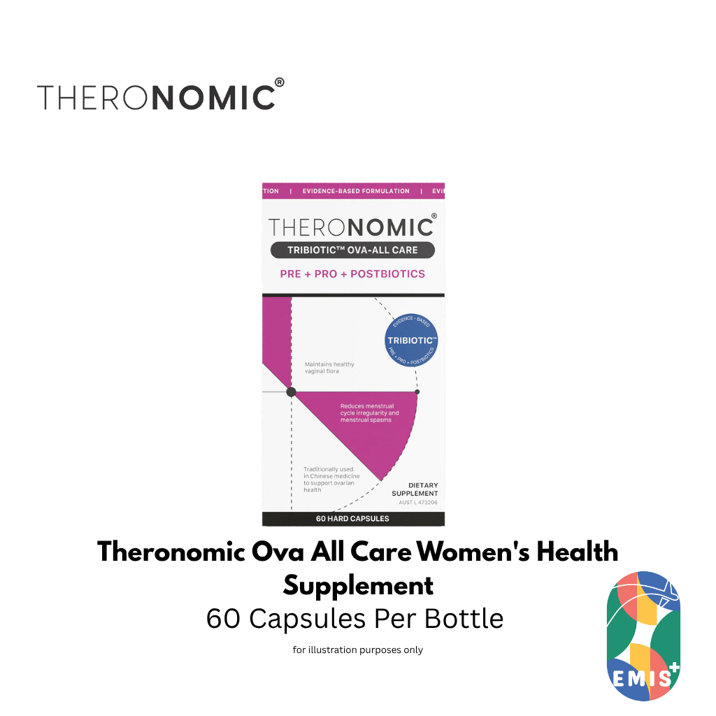 Theronomic Ova All Care 60 Capsules Women’s Reproductive and Intimate Wellness Support — product image 3, EMIS+ Singapore medical supplies