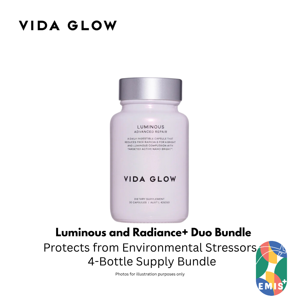 Vida Glow Luminous and Radiance Plus Bundle Two Bottles Each with Free SGD9 Voucher Pack — product image 4, EMIS+ Singapore medical supplies