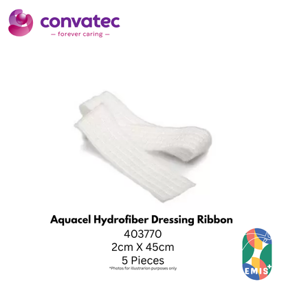 Convatec Aquacel Hydrofiber Dressing Ribbon with Strengthening Fiber [403770] product image 2 – EMIS+ Singapore