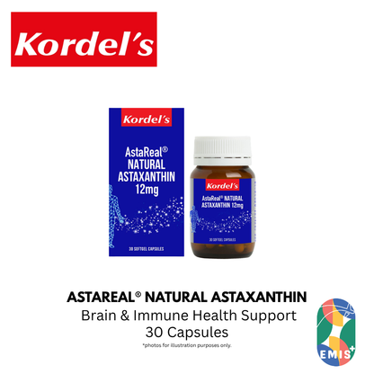 KORDEL’S ASTAREAL® NATURAL ASTAXANTHIN 12 mg | EMIS+ Singapore medical supplies