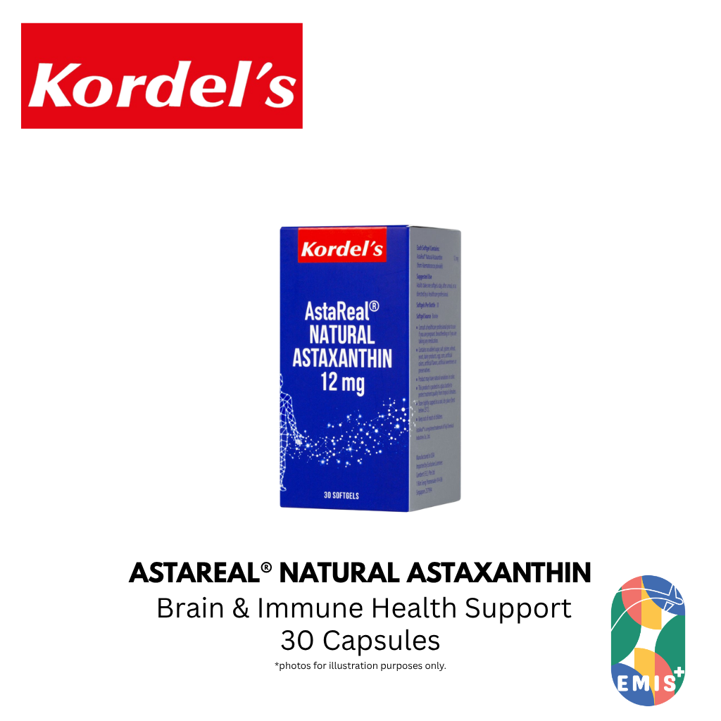 KORDEL’S ASTAREAL® NATURAL ASTAXANTHIN 12 mg – product image 2 | EMIS+ Singapore