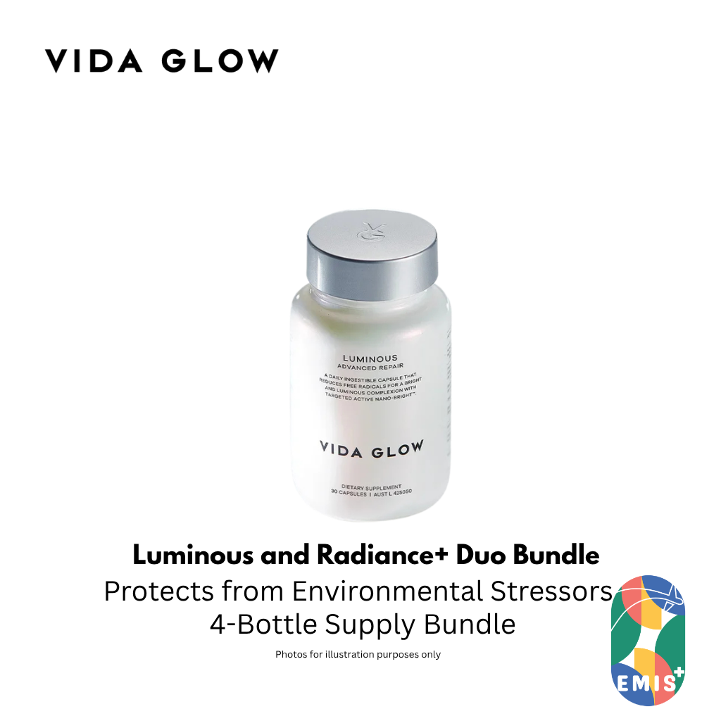 Vida Glow Luminous and Radiance Plus Bundle Two Bottles Each with Free SGD9 Voucher Pack — product image 5, EMIS+ Singapore medical supplies
