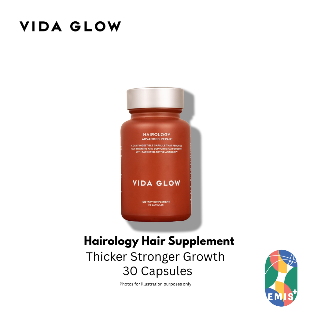 Vida Glow Hairology Hair Supplement 30 Capsules — product image 3, EMIS+ Singapore medical supplies