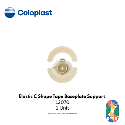 Coloplast Brava Elastic C Shape Tape Baseplate Support 12070 product image 3 – EMIS+ Singapore