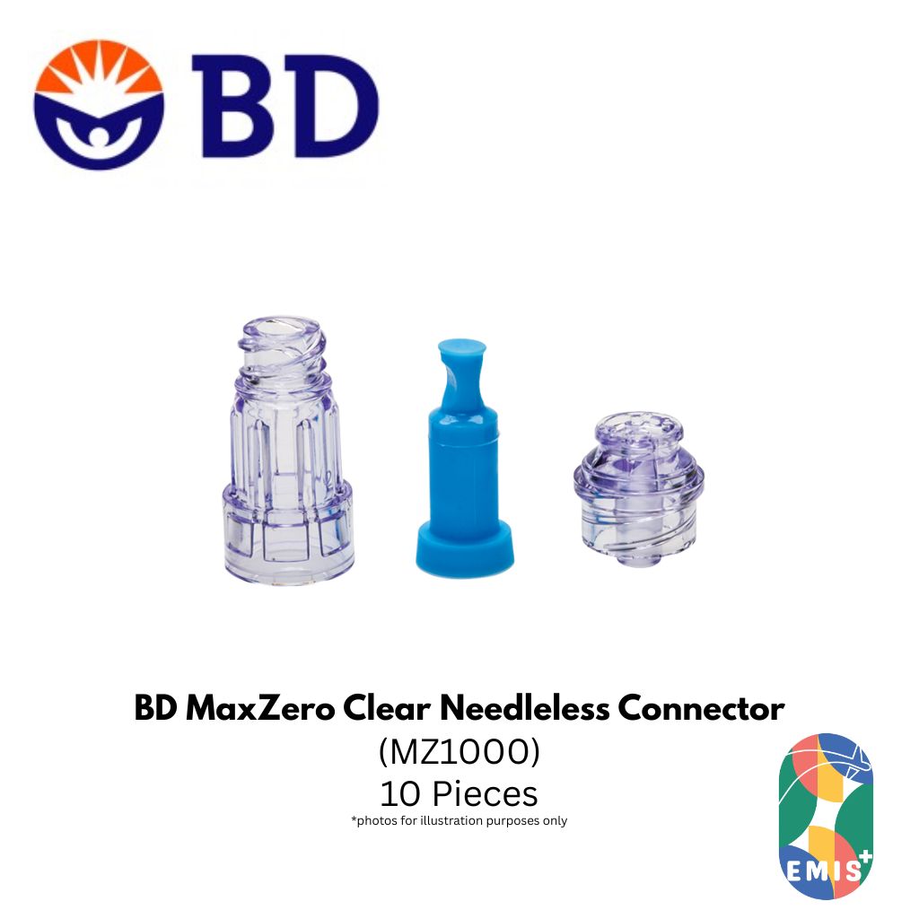 BD MAXZERO CLEAR NEEDLELESS CONNECTOR (MZ1000) — product image 4, EMIS+ Singapore medical supplies