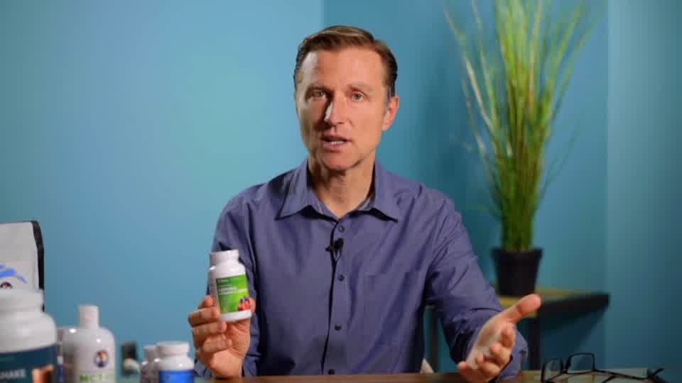 Dr. Berg Chewable Vitamin C Complex: Delicious Organic Berry Blend - 60 Wafers