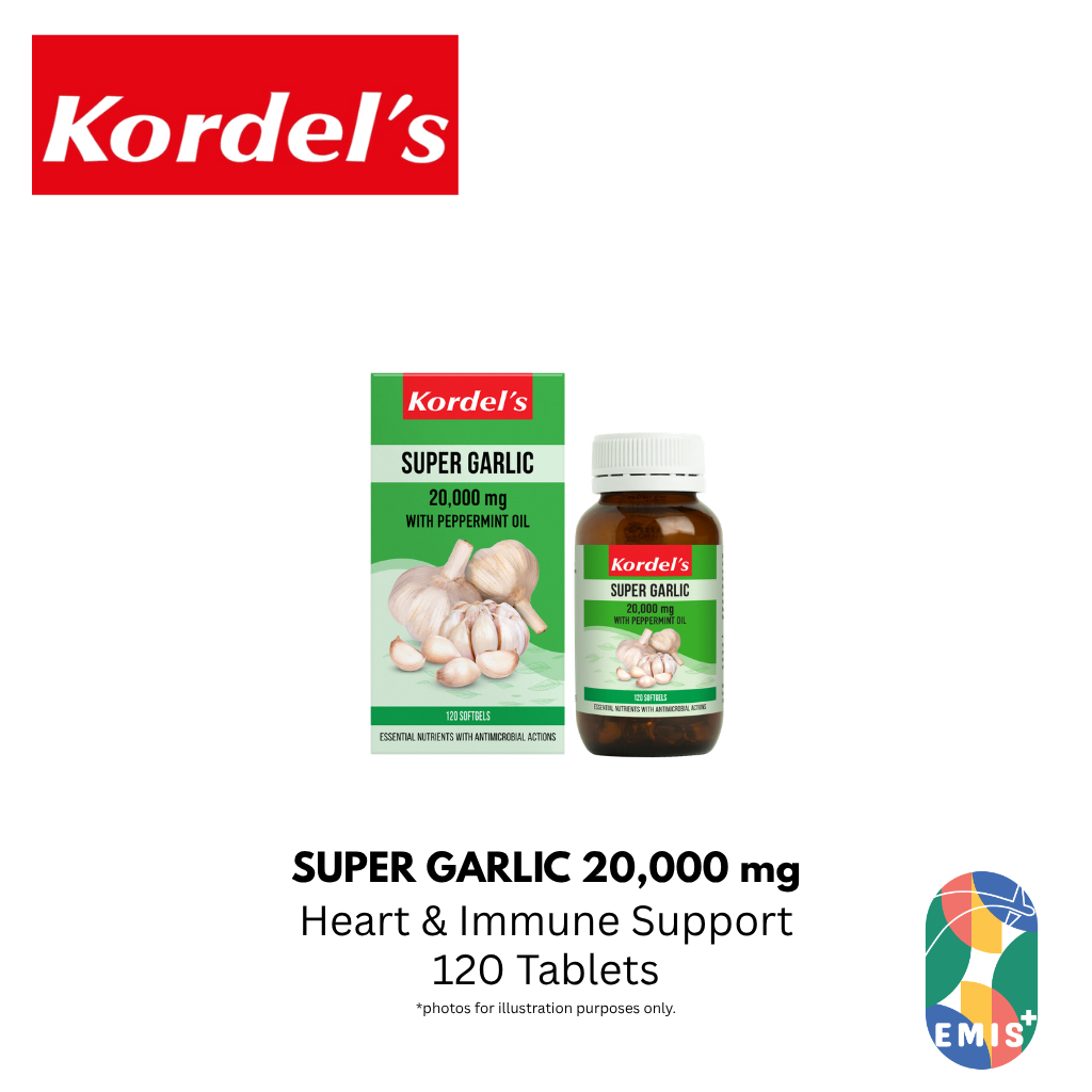 KORDEL’S SUPER GARLIC 20,000 mg – Vitamins & Supplements available at EMIS+ Singapore
