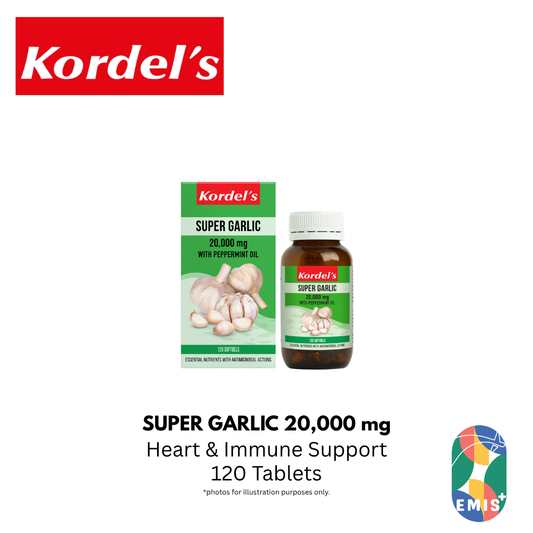 KORDEL’S SUPER GARLIC 20,000 mg – Vitamins & Supplements available at EMIS+ Singapore