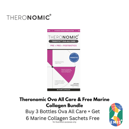 Bundle Sales Theronomic Ova All Care 60 Capsules Buy 3 Bottles Get Marine Collagen 6 Sachets Free (image 5)