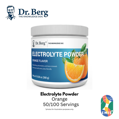 Dr. Berg Electrolyte Powder with 1000 mg of Potassium and Magnesium - Ultimate Hydration Support
