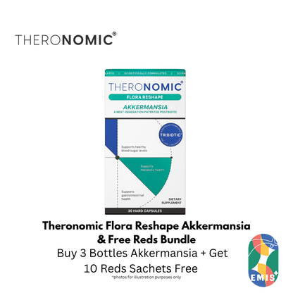 Bundle Sales Theronomic Flora Reshape Akkermansia Buy 3 Bottles Get Reds 10 Sachets Free (image 3)
