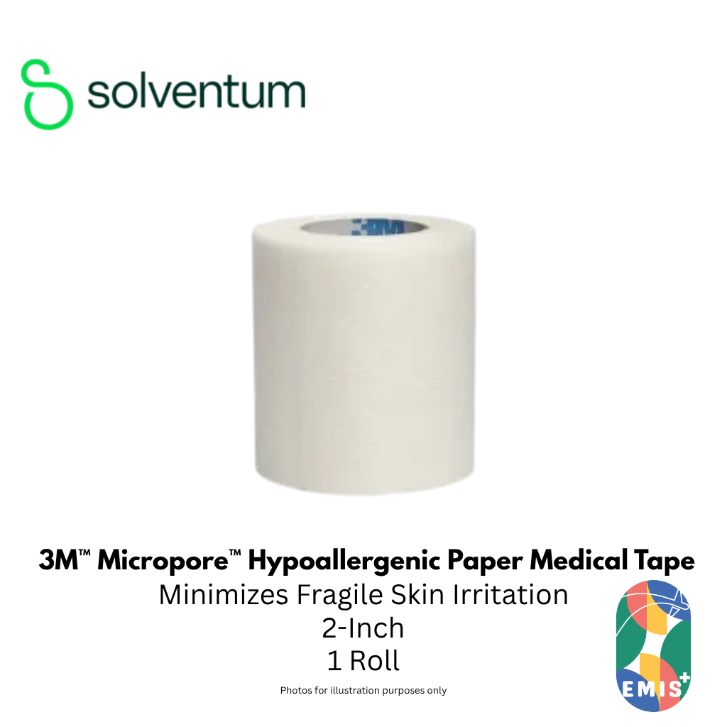 3M Micropore Hypoallergenic Tape 1530 2 inch Without Dispenser - view 2
