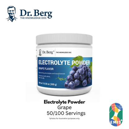 Dr. Berg Electrolyte Powder with 1000 mg of Potassium and Magnesium - Ultimate Hydration Support