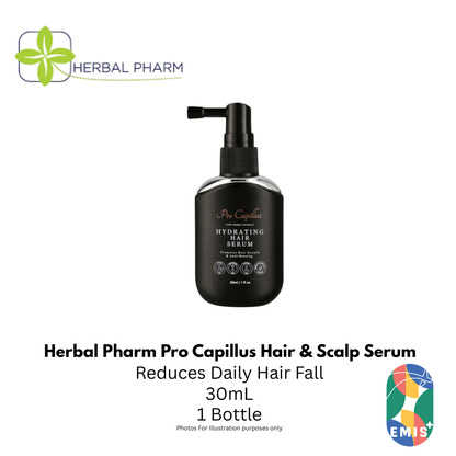 Herbal Pharm: Pro Capillus Hydrating Hair & Scalp Serum - Reduce Hair Fall & Boost Growth – buy online from EMIS+ Singapore medical supplies