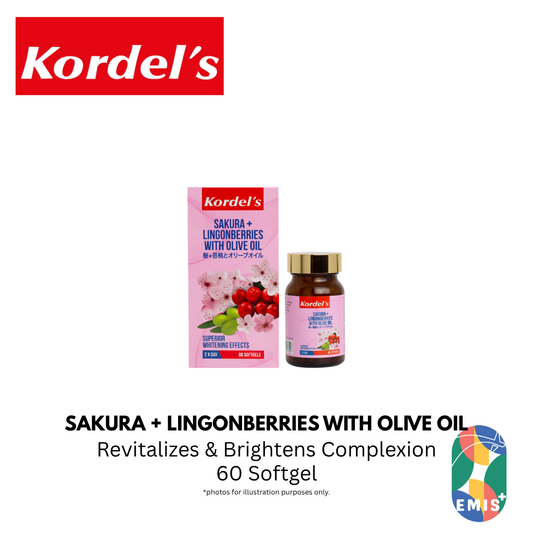 KORDEL’S SAKURA + LINGONBERRIES WITH OLIVE OIL – Vitamins & Supplements available at EMIS+ Singapore