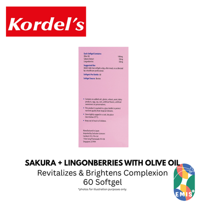 KORDEL’S SAKURA + LINGONBERRIES WITH OLIVE OIL – product detail view 6 | EMIS+ Singapore medical supplies