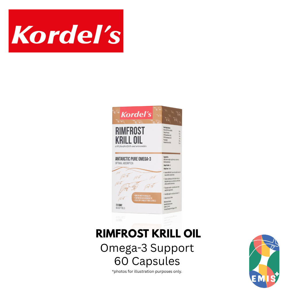 KORDEL’S RIMFROST KRILL OIL 500 mg – product detail view 6 | EMIS+ Singapore medical supplies